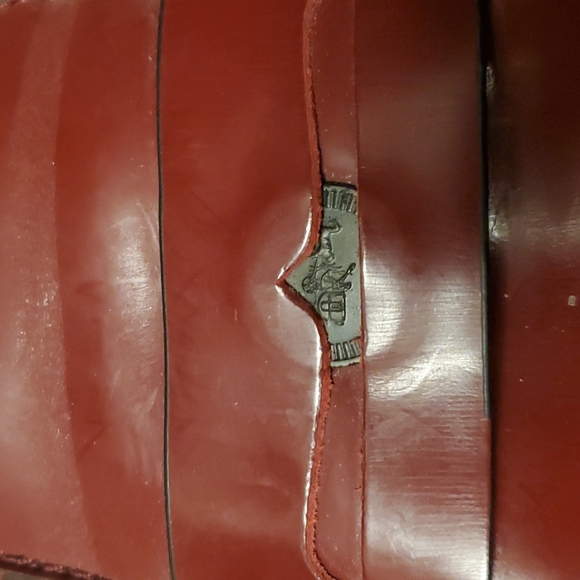 Coach Red Penny Loafer Style Men's Shoe - Picture 5 of 8